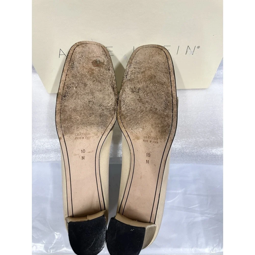 Anne Klein Champagne 2in Cream Heel A552705 Retail 165‎ Vintage Size 10 N Party